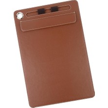 FourForce Kapaksız Sekreterlik Mıknatıslı Sanatsal Çizim A4 Rainbow Art Clip Board Vegan 23,5X35,5 Cm. Taba