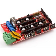 FourForce Ramps 1.4 3D Printer Kırmızı Kontrol Kartı
