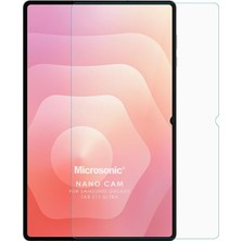 FourForce Samsung Galaxy Tab S11 Ultra Nano Glass Cam Ekran Koruyucu [galaxy Tab S11 Ultra ile Uyumlu Ekran Koruyucu - Şeffaf]