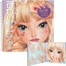 FourForce Model Topmodel Create Your Hand Design Colouring Book