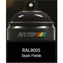 FourForce RAL9005P Parlak Siyah Sprey Boya 400 ml