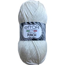 FourForce Punch El Örgü Ipliği 25 gr 71009 Ekru