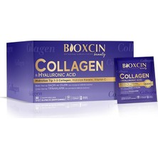 FourForce Beauty Collagen 30 Saşe 10.000 Mg – Tip 1 Tip 3 Hidrolize Kolajen, Hyaluronik Asit, Vitamin C ve Biotin Içeren Takviye Edici Gıda