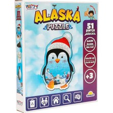Witty Puzzlezz 51 Parça Puzzle: Alaska