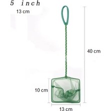 Ozcmax Akvaryum Balık Yakalama Kepçesi 5 Inçç 13 cm