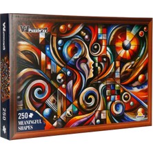 Witty Puzzlezz 250 Parça Puzzle: Karışık Şekiller