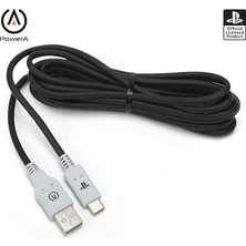FourForce Playstation 5 Için Powera Usb-C Kablosu, Siyah/beyaz
