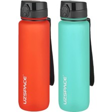 FourForce 2'li Tritan Matara Seti 1000 ml Büyük Boy 14 Farklı Renk Seçeneği Fiftyfifty