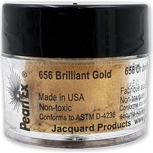 FourForce Pearl Ex Pigment Tozu, 3 G, Parlak Altın, Epoksi Reçine, Sulu Boya, Kaligrafi Mürekkebi ve Kil Için Gevşek Mika Tozu, Epoksi Reçine Boyası