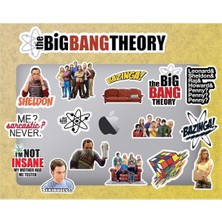 FourForce Big Bang Theory Laptop Notebook Tablet Sticker Seti