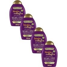 FourForce Dolgunlaştırıcı Biotin & Kolajen Şampuan (4 x 385 Ml)