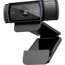FourForce C920 Hd Pro Web Kamerası, 1080P/30 Fps Çözünürlük, Rightlight 2 ile Otomatik Işık Düzeltme, Çift Mikrofonlu Stereo Ses, Siyah