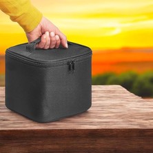 FourForce Litre Termos Çanta – Isı Yalıtımlı Termal Yemek ve Içecek Taşıma Çantası, Sıcak & Soğuk Koruma, Piknik, Kamp, Ofis, Seyahat ve Araç Kullanımı Için Uygun, Sızdırmaz ve Silinebilir (Siyah)
