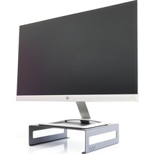 FourForce Monitör Standı – Laptop Standı – Monitör Yükseltici – Metal – Siyah – SMS2BL