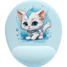FourForce Kedi Bilek Destekli Mouse Pad