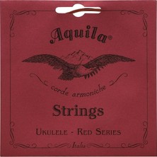 FourForce Red Series Aq-86 Konser Ukulele Dizeleri - Düşük G - 1 Set 4