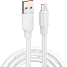 FourForce BN90 Type-C Kablo 120W Süper Hızlı 6 Amper Ultra Kalın Şarj Data Kablosu
