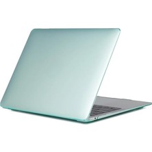 FourForce MacBook Air 13 Inç Kılıf A1369 A1466 Uyumlu Kristal Parlak Şeffaf Sert Kapak Ince Hafif Tpu Hard Shell Koruyucu Darbe Çizik Önleyici Açık Yeşil