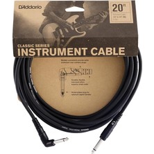 FourForce Waves Pw-Cgtra-20 Classic Series Instrumentenkabel 6,1m (20 Fuß) Schwarz
