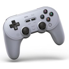 FourForce Pro 2 Bluetooth Kontrol Cihazı, Anahtar, Pc, Macos, Android, Steam ve Raspberry Pi Için (Gri Çıkış)