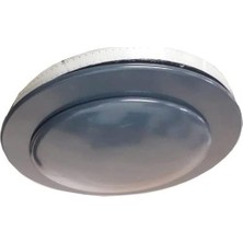 Isıcam Çift Cam Doğal Gaz Menfezi Açılır Kapanır Soğuk,ses,rüzgar Girmez.alüminyum Özel Sıvama Delik Çapı 160 mm (Antrasit Gri Renk)