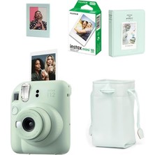 FourForce Mini 12 Fotoğraf MAKINESI-10LU Film-Büzgülü KILIF-64LÜ Albüm ve Mıknatıslı Çerçeve Seti 2