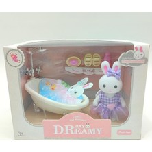 FourForce Dreamy Mini Tavşan Oyun Seti - Banyo