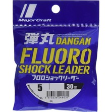 FourForce Craft Dangan Fluoro Shock Leader DFL-1.25/0.185MM./5LB/3.05KG./30MT.