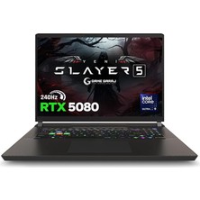 FourForce Garaj Slayer5 9XL-5080 C3 Intel Ultra 9 275HX 64GB Ram 2tb SSD RTX5080 17" 240Hz Qhd+ Freedos Oyuncu Laptop