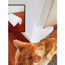 ModuLab 3D Kedi Köşe Kaşıma Fırçası – Yapışkanlı Duvar & Masa Köşe Kedi Tarağı – Kendini Kaşıma Aparatı
