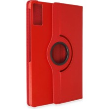 Akmanora Newface Xiaomi Redmi Pad Kılıf 360 Tablet Deri Kılıf - Kırmızı