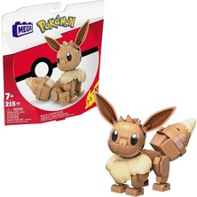 Brands Mega HDL84 - Mega Construx Evoli Pokémon Inşaat Seti, Çocuklar Için Inşaat Oyuncakları, 7 Yaşından Itibaren Oyuncaklar