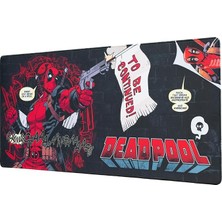 FourForce Erik Oyun Fare Altlığı Xxl Marvel Deadpool Oyun Fare Altlığı Xxl Kaymaz ve Su Geçirmez Fare Altlığı Büyük - Mouse Pad Xxl Oyun Masası Altlığı Bilgisayar Aksesuarı Oyun
