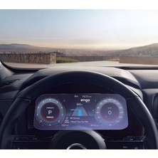 FourForce Nissan Qashqai 12.3 Inç Dijital Gösterge Paneli Ile Uyumlu Ekran Koruyucu Nano