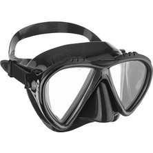 FourForce Tauchmaske Lince Low Volume Made In Italy One Size Siyah