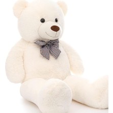 FourForce 100 cm Peluş Ayı -Sevdiklerinize Özel Hediyelik Peluş Ayıcık,% 100 Yerli -Premium Kalite Beyaz