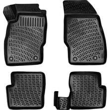 FourForce Opel Corsa D 2006-2014 Uyumlu 3D Havuzlu Paspas