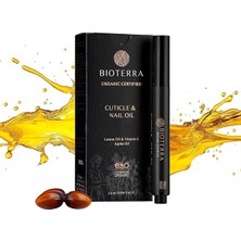 FourForce Doğal Tırnak ve Tırnak Eti Bakım Yağı – Argan, Jojoba, Avokado ve E Vitamini Içeren Güçlendirici Formül, Kırılma Karşıtı, Besleyici ve Onarıcı Bakım
