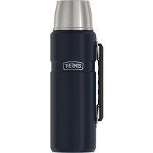 FourForce Paslanmaz King SK2020 Vakum Yalıtımlı Içecek Şişesi, 75 Oz, Mat Mavi