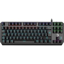 FourForce Overlord 60M Mekanik Mavi Switch Türkçe Q 88 Tuş USB Gaming Klavye - 3 Yıl Garantili
