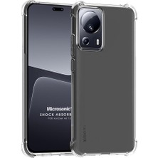 FourForce Xiaomi Mi 13 Lite Için Kılıf Shock Absorbing Şeffaf [mi 13 Lite ile Uyumlu Kılıf - Şeffaf]