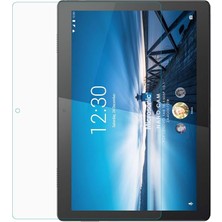 FourForce Lenovo Tab M10 TB-X505F 10.1" (ZA4G0072TR) Nano Glass Screen Protector [tab M10 TB-X505F ile Uyumlu Kılıf - Şeffaf]