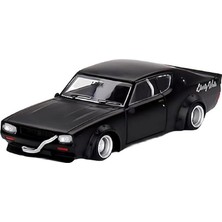 FourForce Gt 1:64 Nissan Skyline Kenmeri Liberty Walk Matt Black