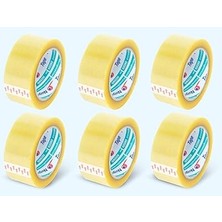 FourForce Şeffaf Koli Bandı - 45MM*100MT - 38 Mikron - Akrilik (6 Adet)