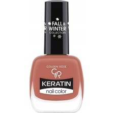 FourForce Rose Keratin Fall & Winter Nail Color No: 208 - Keratin Oje Kış Koleksiyonu