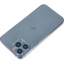 Akmanora Newface Apple iPhone 11 Pro Max Shine Kamera Lens Koruma Cam - Mavi