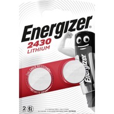 FourForce Lithium CR2430 2'li Pil, Krom/siyah/kırmızı