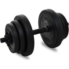 FourForce 1dyasvınylset Dumbell, Unisex, Siyah