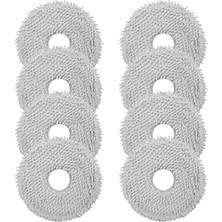 FourForce L10S Ultra, X40 Ultra Complete, L10 Prime, L20 Ultra, L10S Pro Ultra, L10S Plus, L10S Pro Robot Elektrikli Süpürge Için 8 Adet Silme Bezi, Mikrofiber Silme Pedi Aksesuar Seti