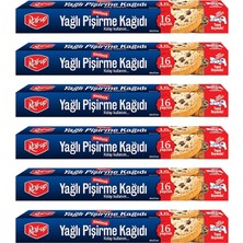 FourForce Up Kesilmiş Yağlı Pişirme Kağıdı 16 Yaprak 6lı Kutu Set